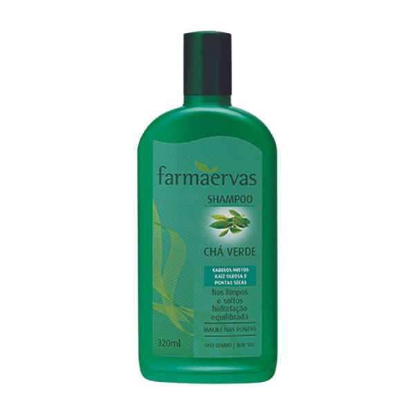 Encontraproduto.com.br - Shampoo Farmaervas Chá Verde 320ml