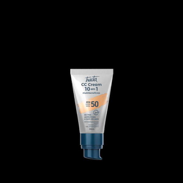 Encontraproduto.com.br - Tracta 10 em 1 Multibenefícios FPS50 - CC Cream 30ml
