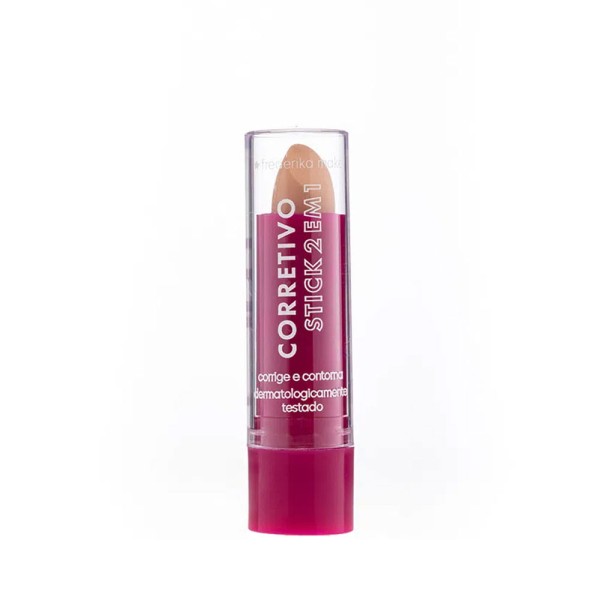Encontraproduto.com.br - Frederika Make Stick 2 em 1 Cor 04 - Corretivo 3,5g