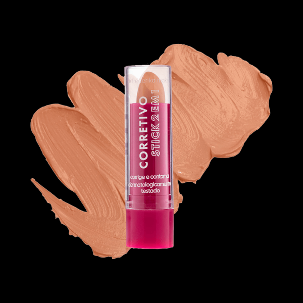 Encontraproduto.com.br - Frederika Make Stick 2 em 1 Cor 04 - Corretivo 3,5g