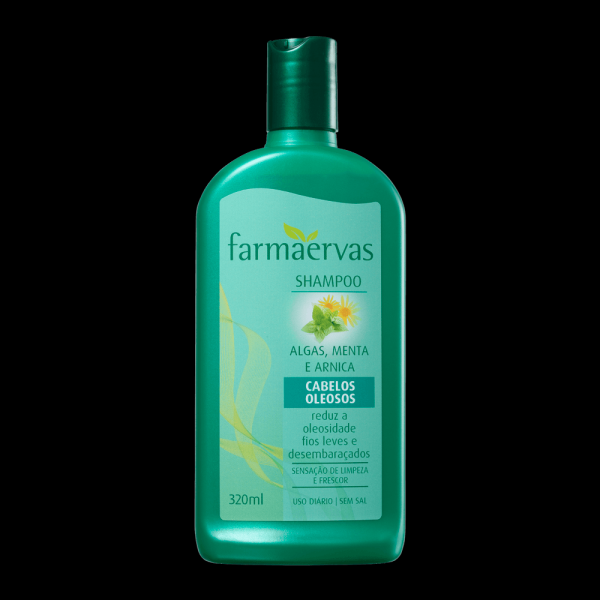 Encontraproduto.com.br - Shampoo Farmaervas Algas, Menta e Arnica 320ml