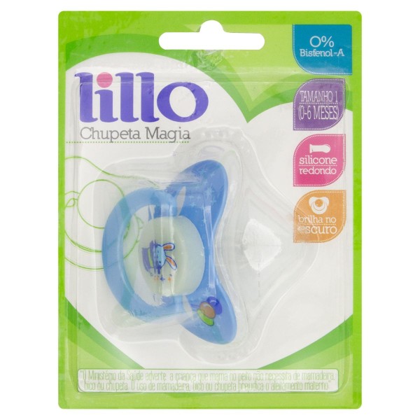 Encontraproduto.com.br - Chup.Lillo Magia Baby Tam 1 Azul