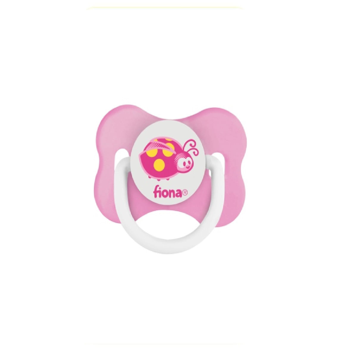 Chupeta Fiona Desenho Baby Silicone Tamanho 1 Cor Rosa