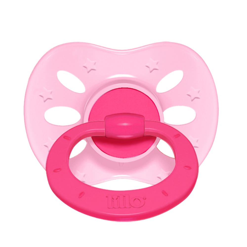Encontraproduto.com.br - Chupeta Lillo Extra Air Silicone Ortodôntico Tamanho 2 Rosa