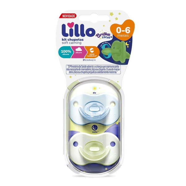 Encontraproduto.com.br - CHUP LILLO REF:633021 SOFT CALMING 2UND  0-6M AZUL