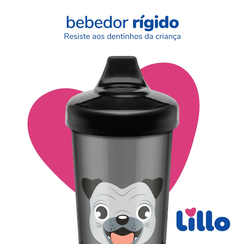 Encontraproduto.com.br - Copo Lillo Antivazamento Max Funny Cachorro 320ml