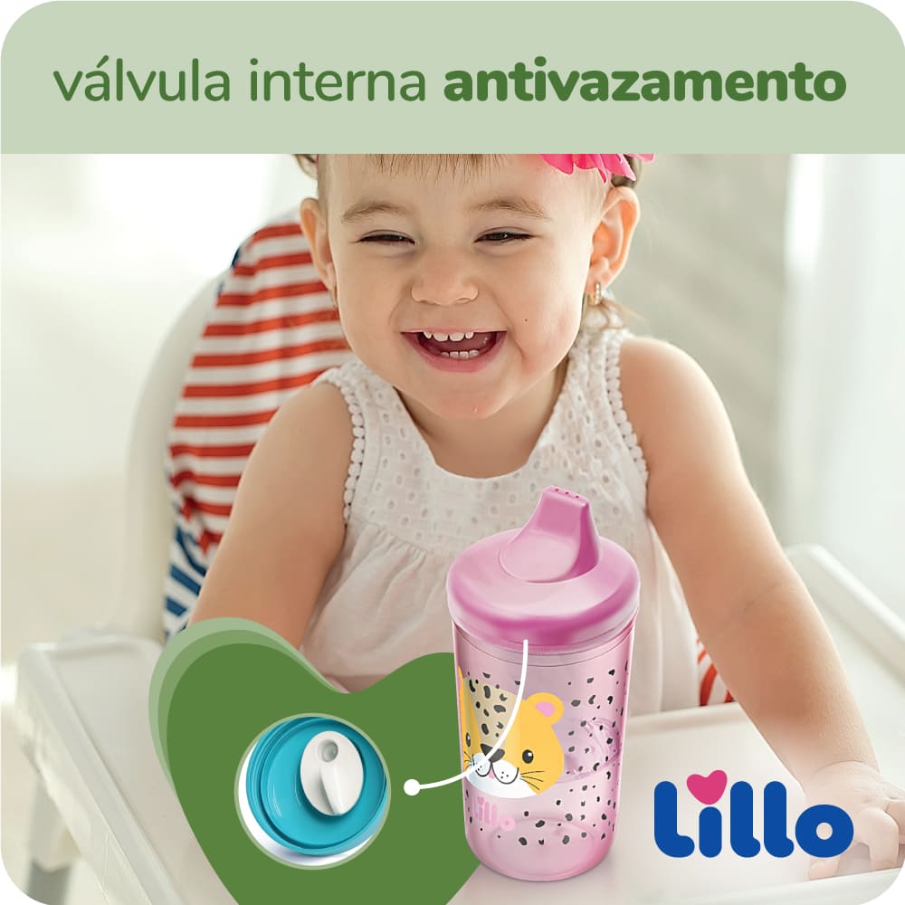 Encontraproduto.com.br - Copo Lillo Antivazamento Max Funny Cachorro 320ml