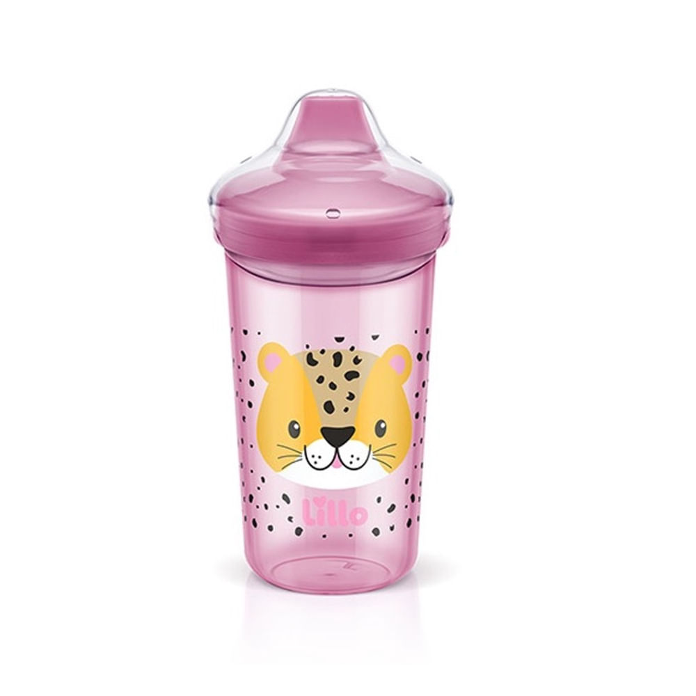 Encontraproduto.com.br - Copo Lillo Antivazamento Max Funny Onca 320ml