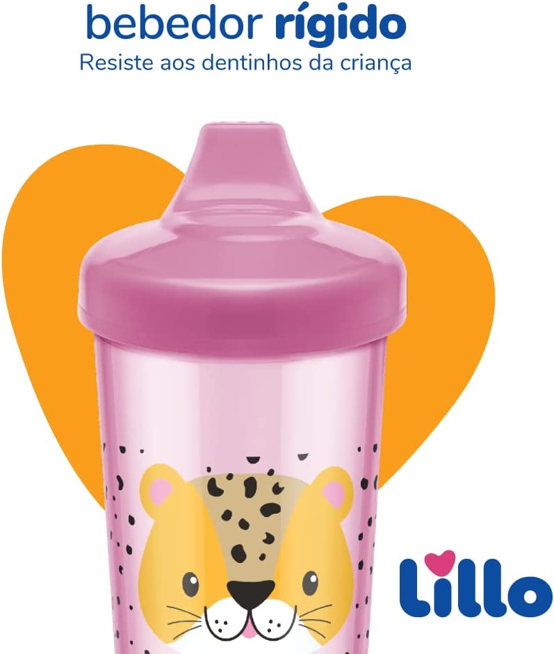 Encontraproduto.com.br - Copo Lillo Antivazamento Max Funny Onca 320ml