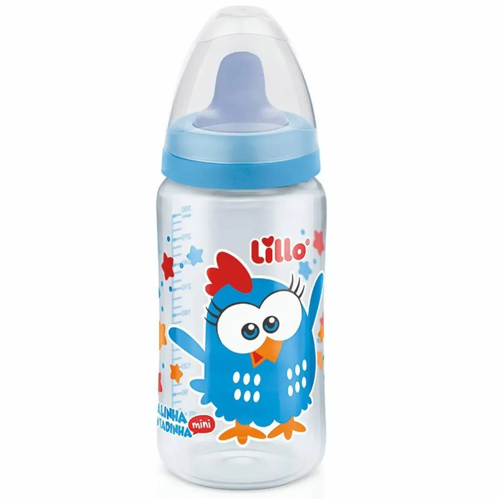 Encontraproduto.com.br - Copo Lillo Galinha Pintadinha Mini Bebedor Macio 12+ Meses 300ml