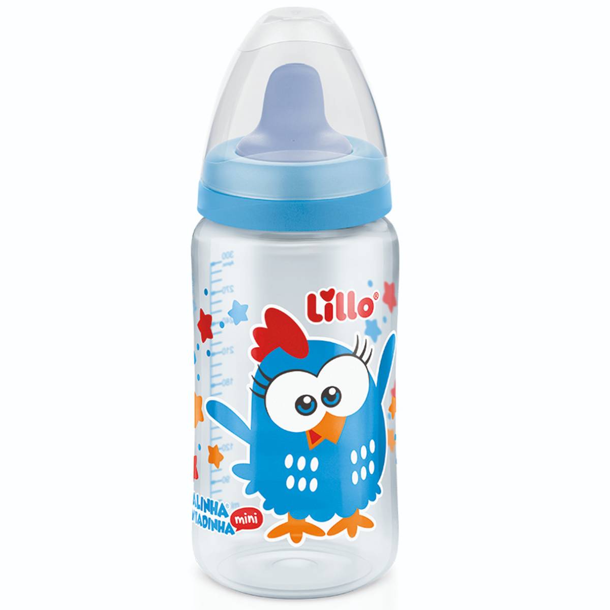Encontraproduto.com.br - Copo Lillo Galinha Pintadinha Mini Bebedor Macio 12+ Meses 300ml