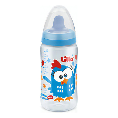 Encontraproduto.com.br - Copo Lillo Galinha Pintadinha Mini Bebedor Macio 12+ Meses 300ml