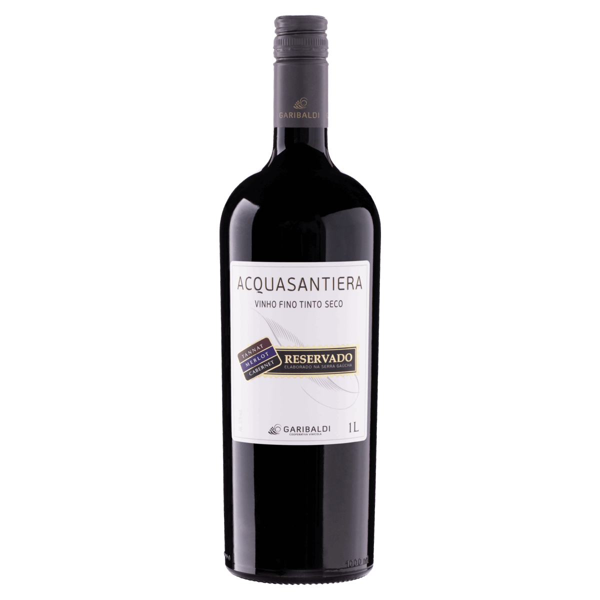Encontraproduto.com.br - Vinho Acquasantiera Reservado Tinto Seco 1l