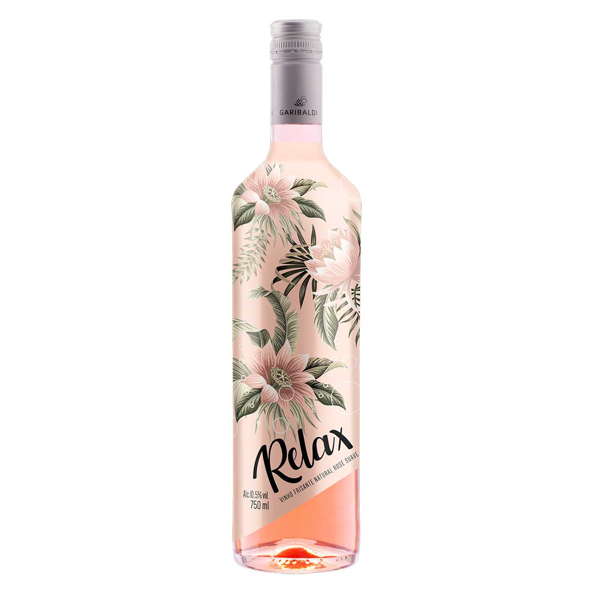 Vinho Garibaldi Relax Frisante Rose Suave 750ml
