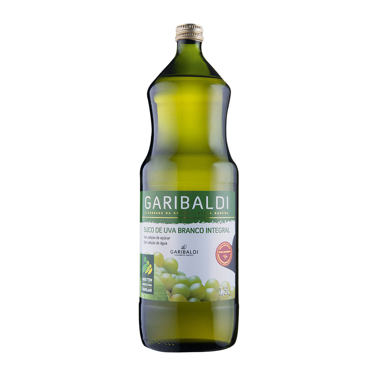 Encontraproduto.com.br - SUCO DE UVA BRANCA INTEGRAL GARIBALDI 1.5L