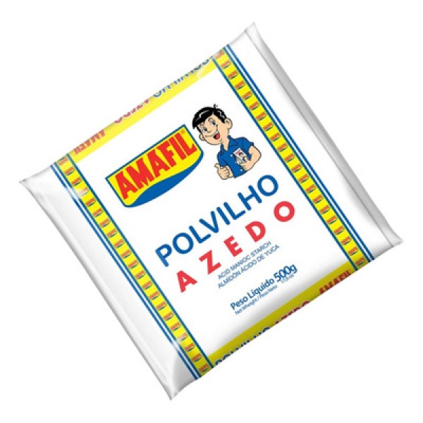 Encontraproduto.com.br - Polvilho Amafil Mandioca Azedo 500g