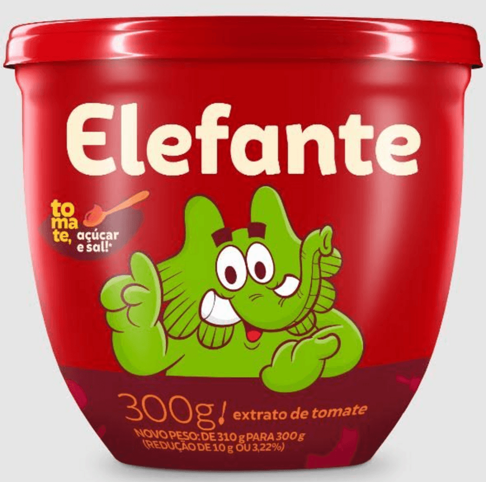 Encontraproduto.com.br - Extrato de Tomate Elefante Pote com 300g