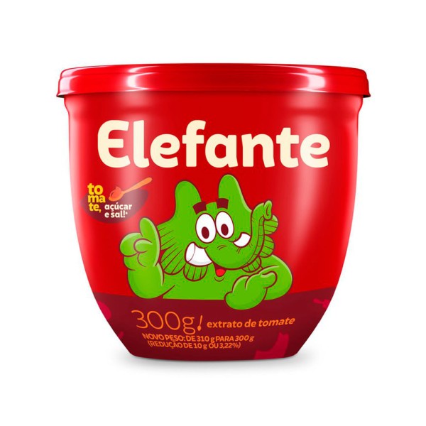 Encontraproduto.com.br - Extrato de Tomate Elefante Pote com 300g