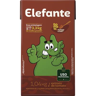 Encontraproduto.com.br - Extrato de Tomate Elefante TP com 1,04kg