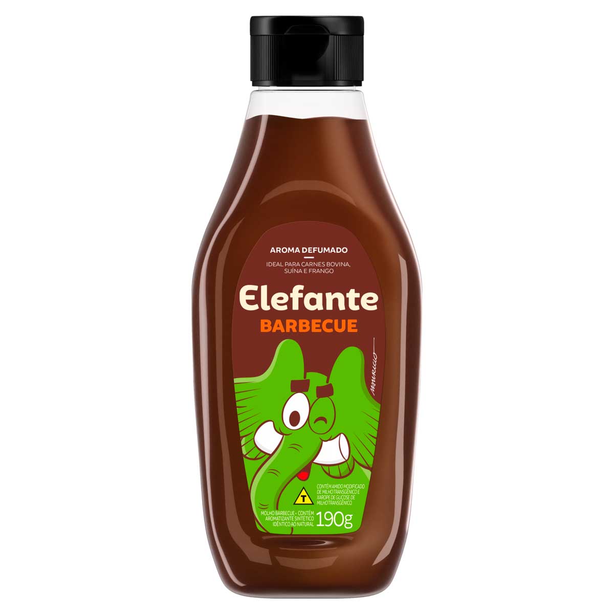 Encontraproduto.com.br - Molho Barbecue Elefante Frasco com 190g