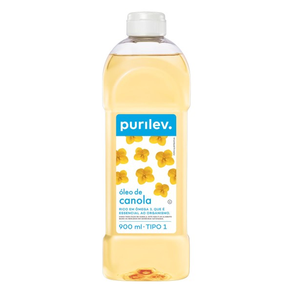 Encontraproduto.com.br - Óleo De Canola Purilev Pet 900ml