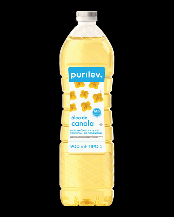 Encontraproduto.com.br - Óleo De Canola Purilev Pet 900ml