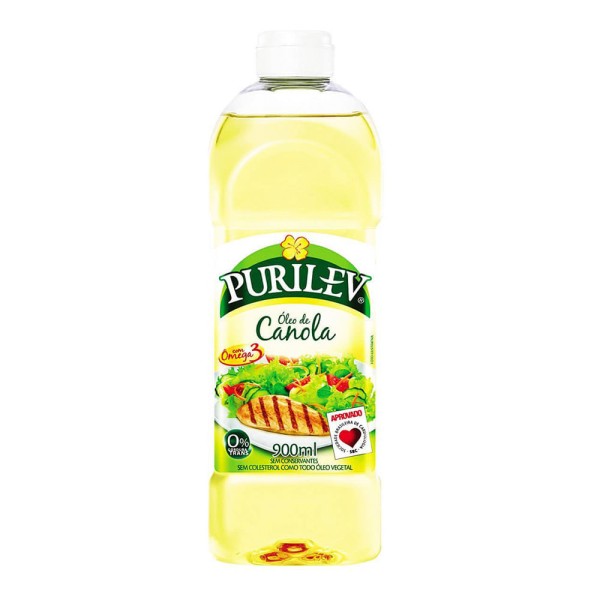 Encontraproduto.com.br - Óleo De Canola Purilev Pet 900ml