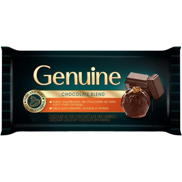 Encontraproduto.com.br - Barra de Chocolate Genuine Blend 1kg - Cargill