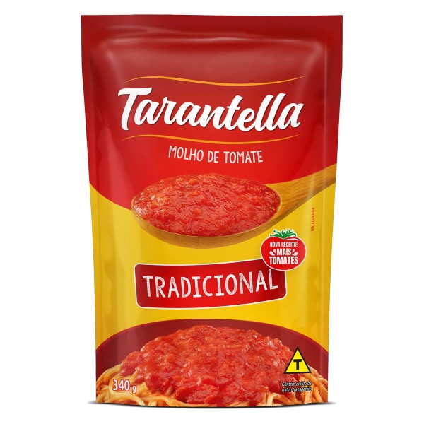 Encontraproduto.com.br - Molho Tomate Tradicional Tarantella 340g