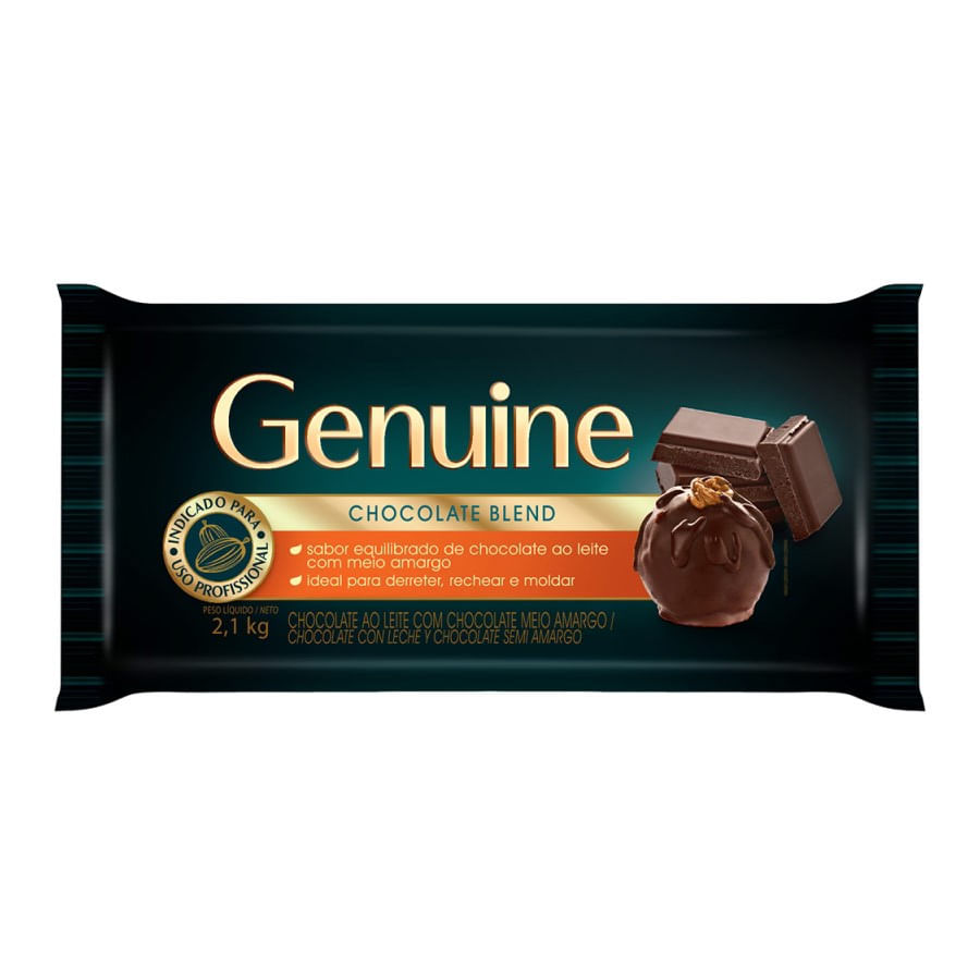 Encontraproduto.com.br - Chocolate Blend 2,100kg Genuine (CHBE06LK) CARGILL
