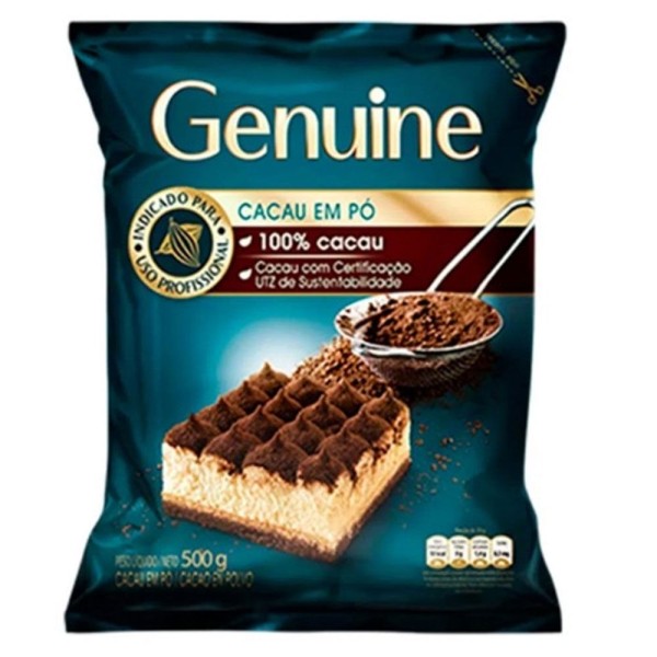 Cacau em Pó 100% Cacau 500g GENUINE