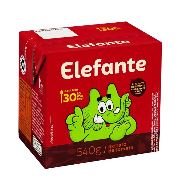 Encontraproduto.com.br - Extrato De Tomate Elefante Tp 540G