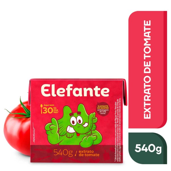 Encontraproduto.com.br - Extrato De Tomate Elefante Tp 540G