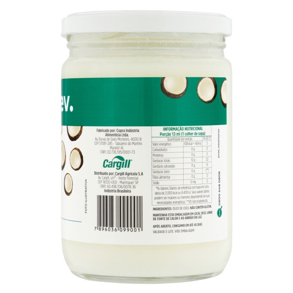 Encontraproduto.com.br - Óleo de Coco Purilev sem Sabor Vidro 500ml