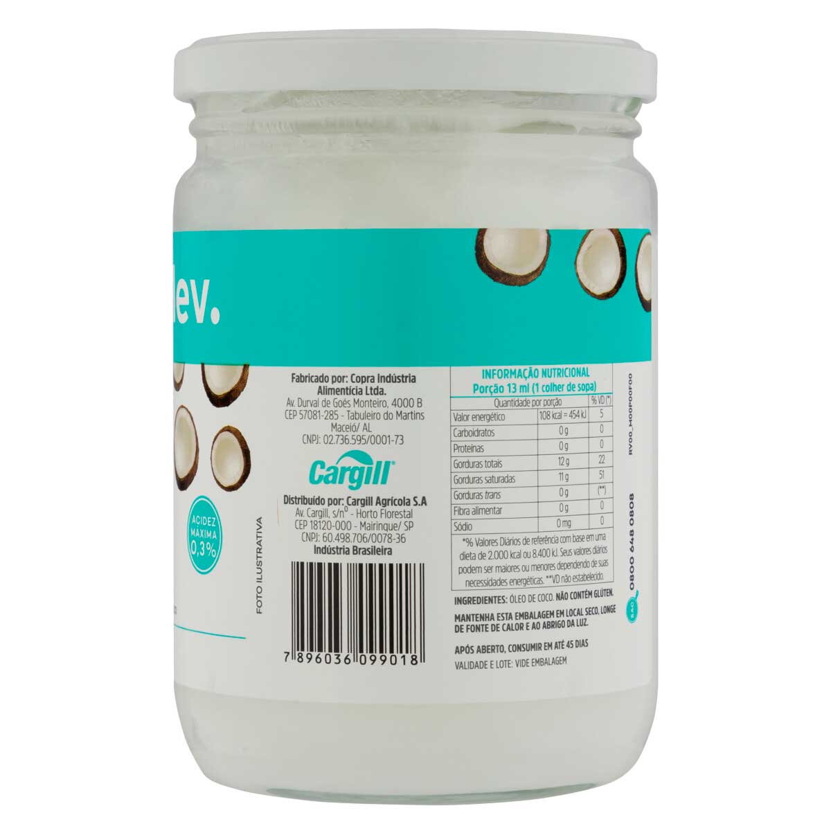 Encontraproduto.com.br - Óleo de Coco Purilev Com Sabor 500ml