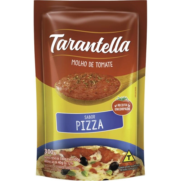 Encontraproduto.com.br - Molho de Tomate Pizza Tarantella 300g