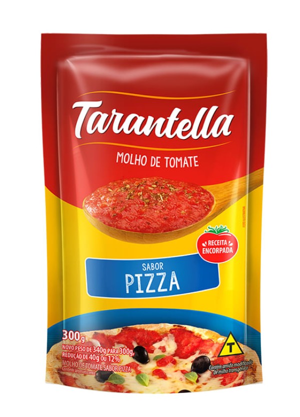 Encontraproduto.com.br - Molho de Tomate Pizza Tarantella 300g