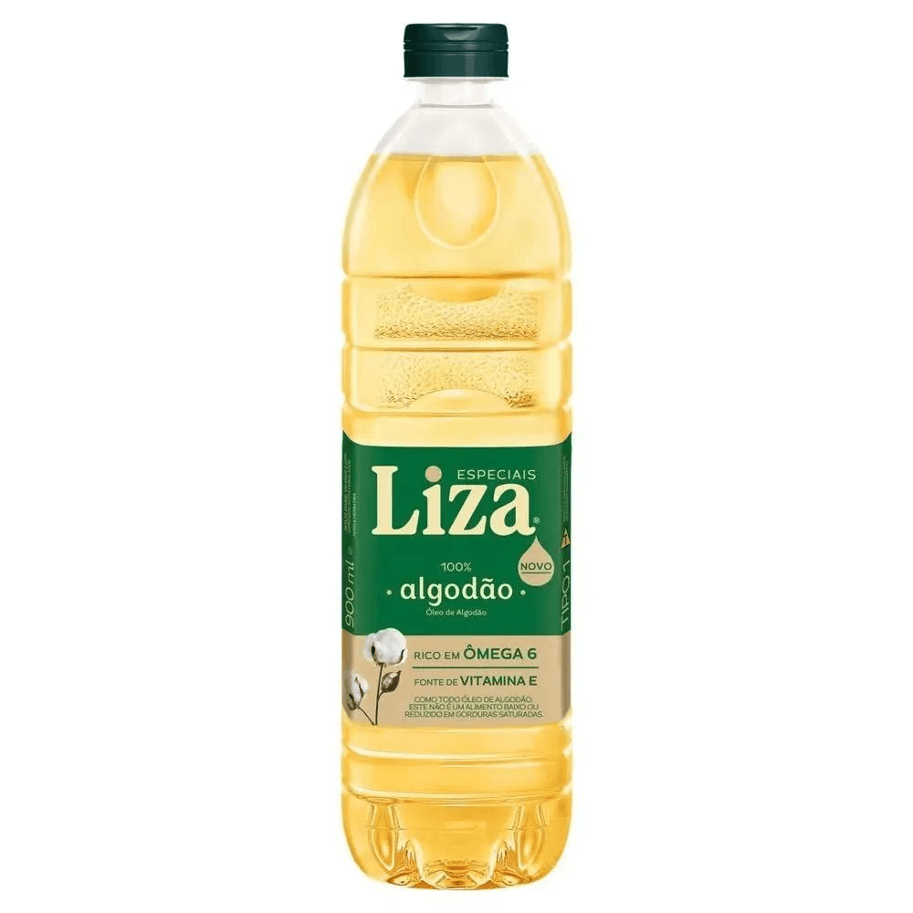 OLEO DE MILHO E ALGODAO LIZA FRITURAS ESPECIARIAS 500ML