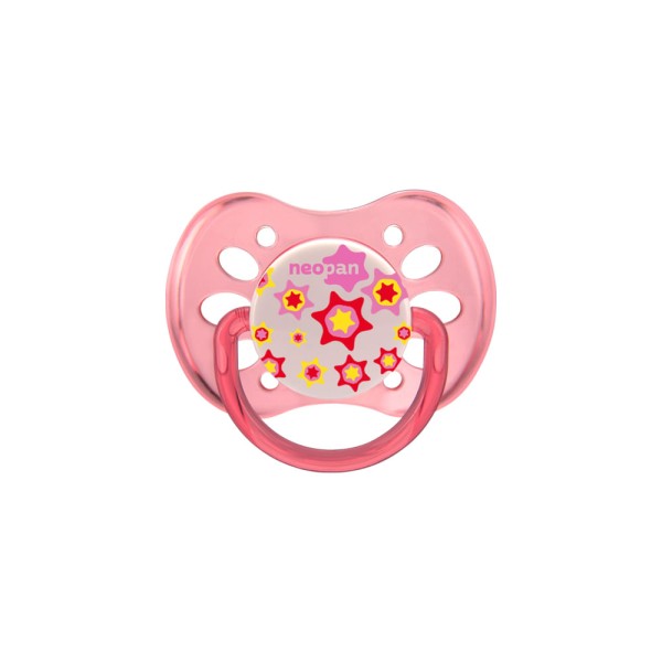 Encontraproduto.com.br - Chupeta Neopan Ortodontica1 Criativa Rosa