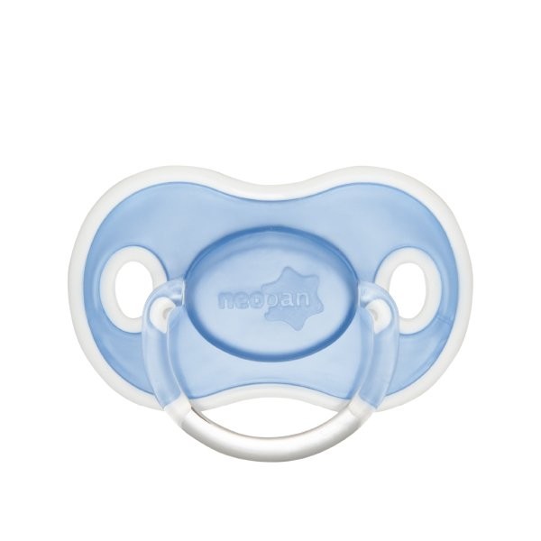 Encontraproduto.com.br - Chupeta Neopan Bicolor T2 Universal Azul