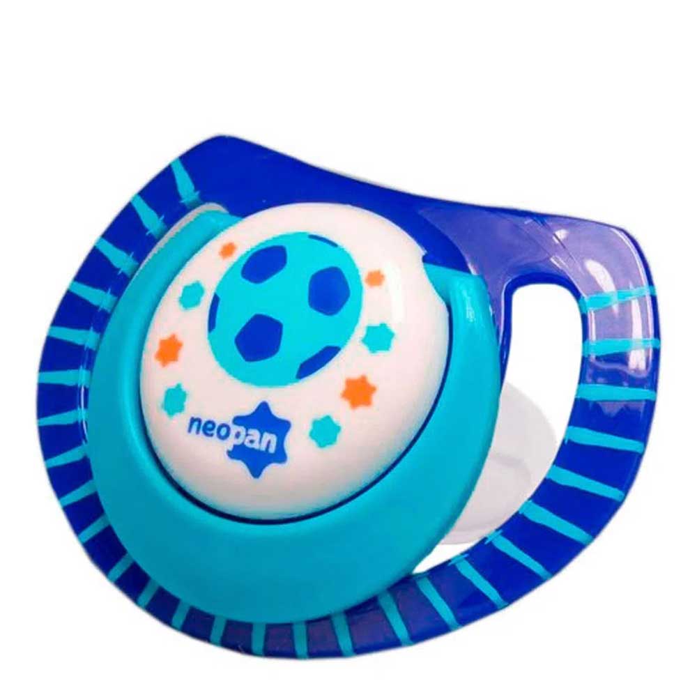 Encontraproduto.com.br - Chupeta Neopan Ortodôntica Estampada Bola Azul Número 1
