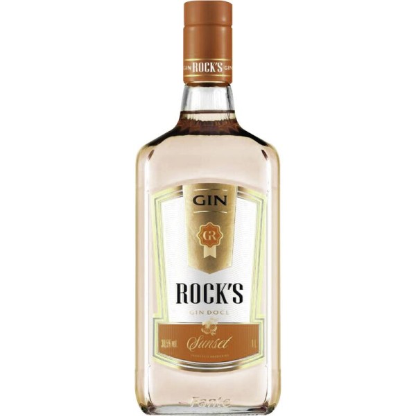 Encontraproduto.com.br - Gin Doce Sunset RockS Garrafa 995Ml