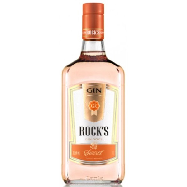 Encontraproduto.com.br - Gin Doce Sunset RockS Garrafa 995Ml