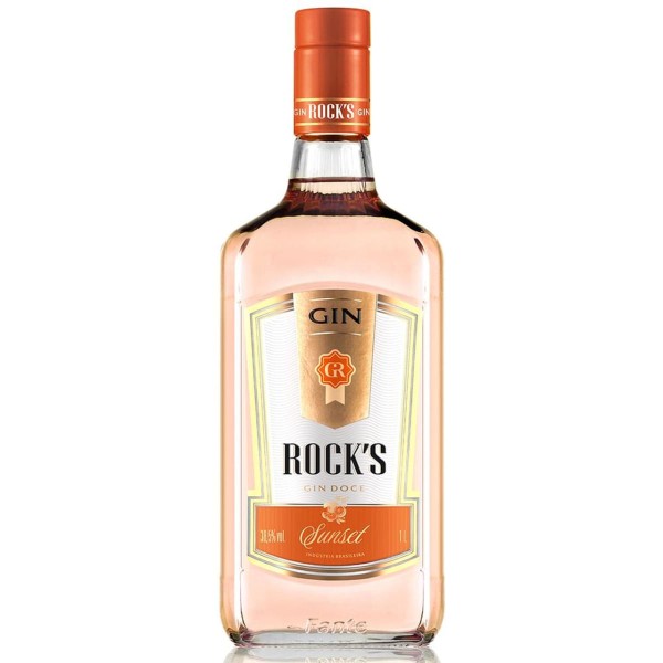 Encontraproduto.com.br - Gin Doce Sunset RockS Garrafa 995Ml