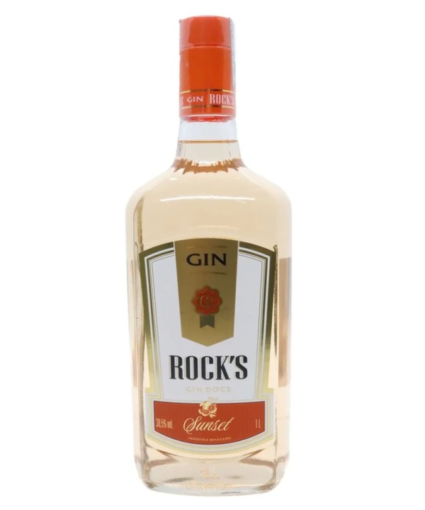 Encontraproduto.com.br - Gin Doce Sunset RockS Garrafa 995Ml