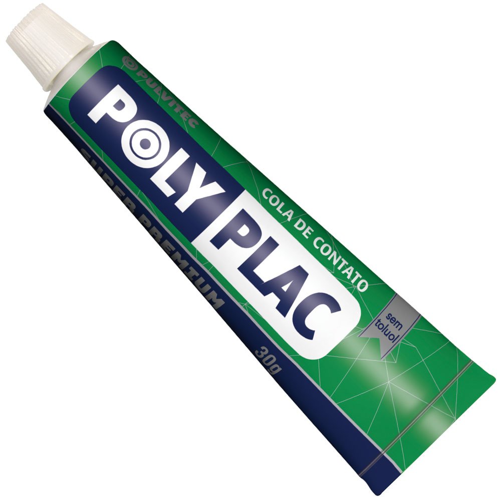 Encontraproduto.com.br - Cola De Contato Sem Toluol Polyfort 30g Pulvitec