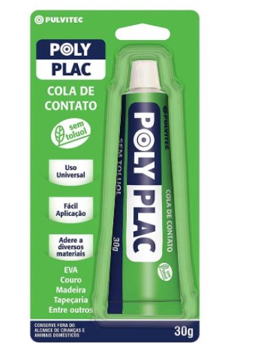 Encontraproduto.com.br - Cola De Contato Sem Toluol Polyfort 30g Pulvitec
