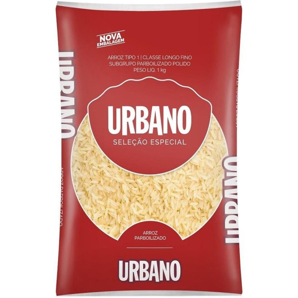 Arroz Parboilizado Tipo 1 Urbano Seleção Especial Pacote 1kg