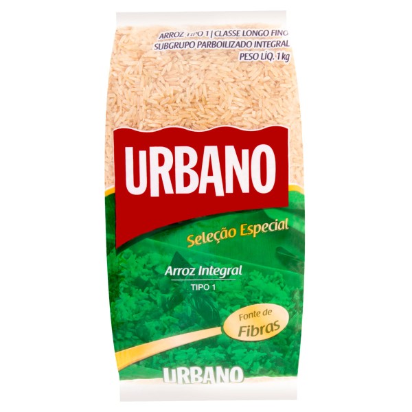 Encontraproduto.com.br - Arroz Urbano Integral - Tipo 1 Pacote com 1kg