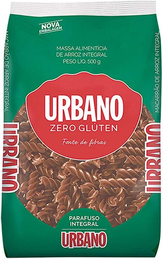 Encontraproduto.com.br - Macarrão Integral Urbano Parafuso Pacote com 500g